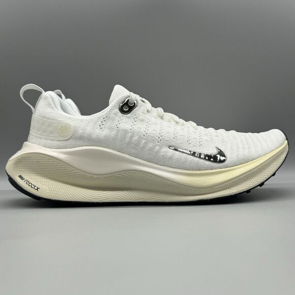 Nike Women’s ReactX Infinity Run 4 White Chrome Size 9.5 DR2670‑104 Running - Picture 1 of 11